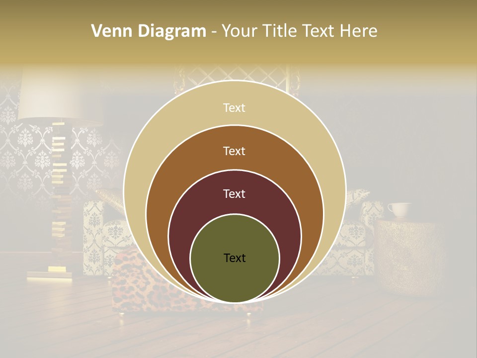 Classic Lamp Furniture PowerPoint Template