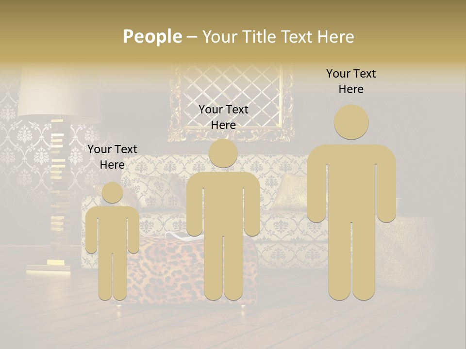 Classic Lamp Furniture PowerPoint Template