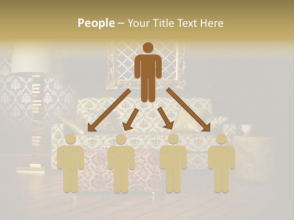 Classic Lamp Furniture PowerPoint Template