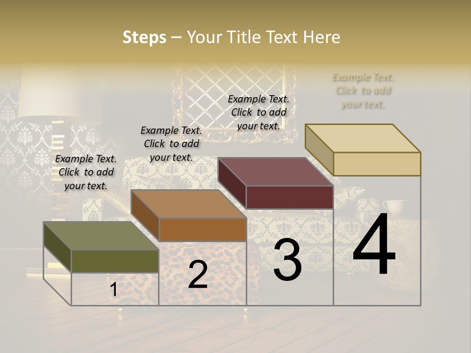 Classic Lamp Furniture PowerPoint Template