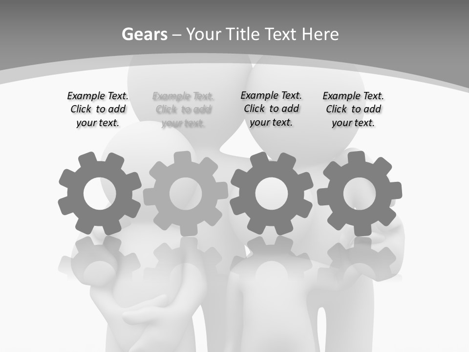 Daughter Happy Mother PowerPoint Template