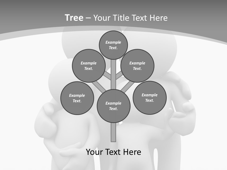 Daughter Happy Mother PowerPoint Template