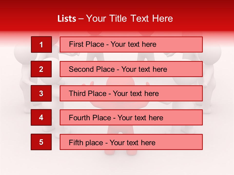 Figure Partner Handshake PowerPoint Template