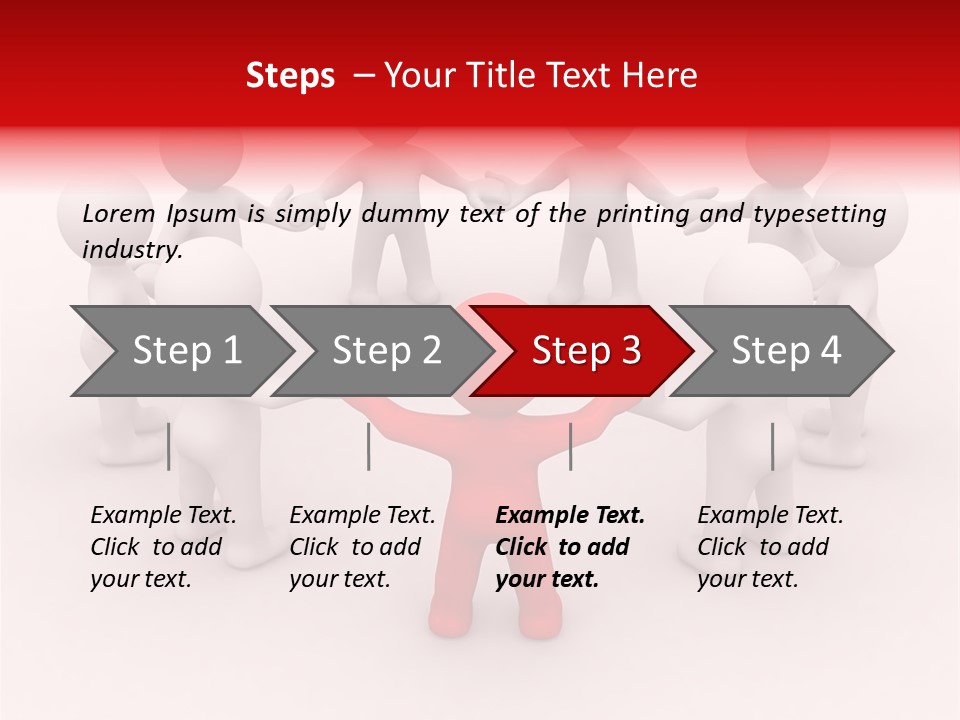Figure Partner Handshake PowerPoint Template