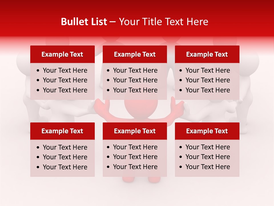 Figure Partner Handshake PowerPoint Template