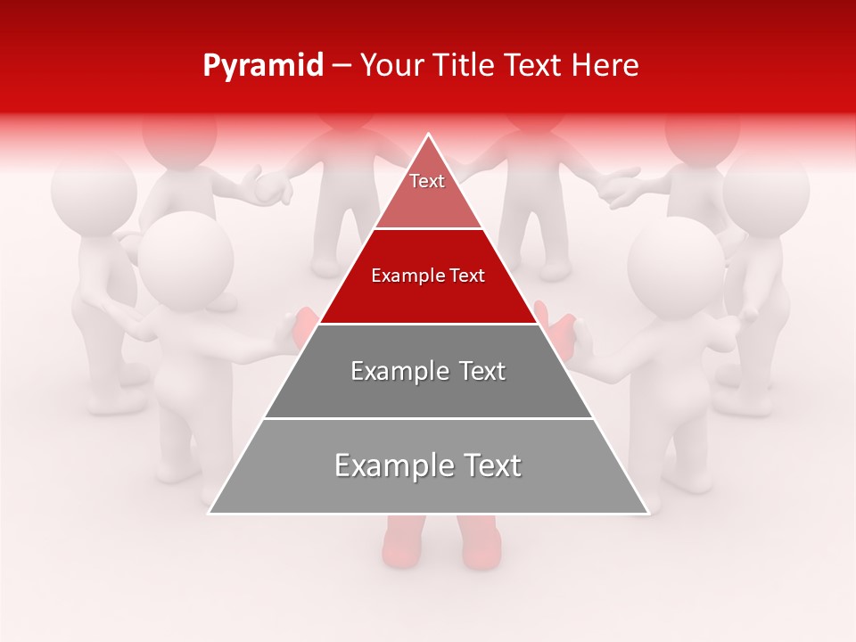 Figure Partner Handshake PowerPoint Template