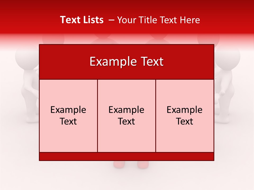 Figure Partner Handshake PowerPoint Template