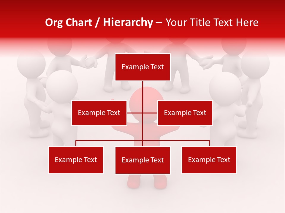 Figure Partner Handshake PowerPoint Template