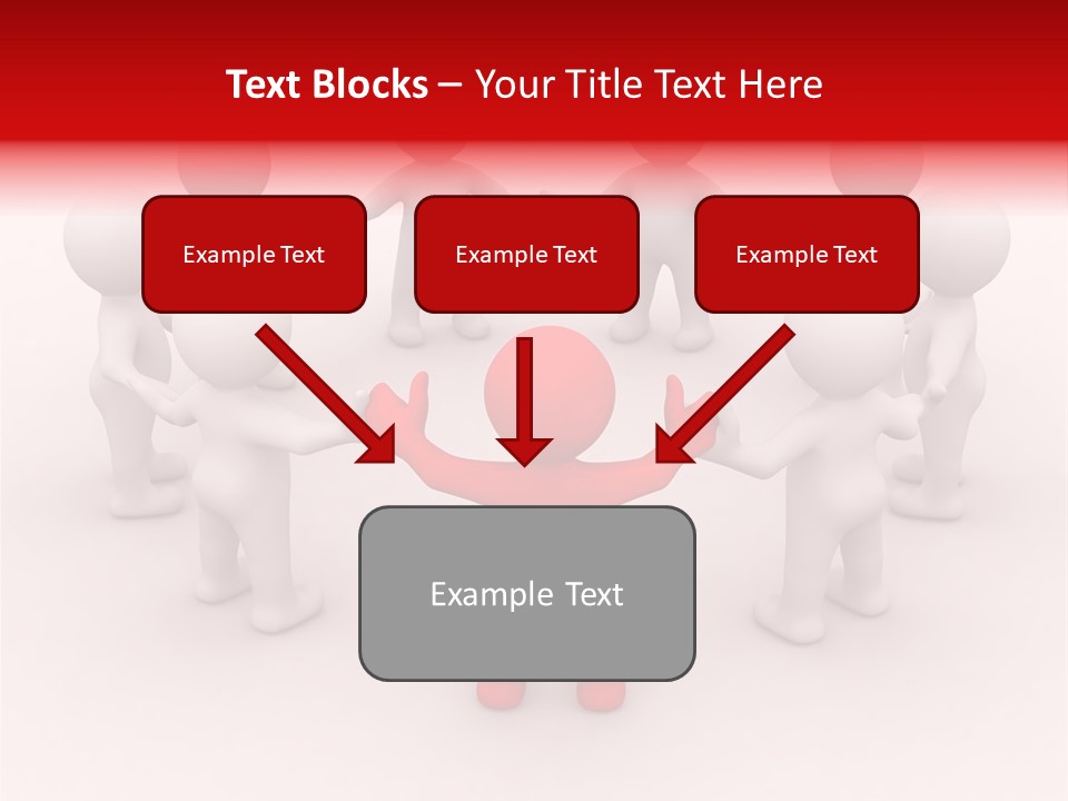 Figure Partner Handshake PowerPoint Template