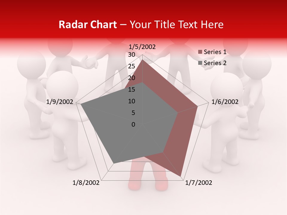 Figure Partner Handshake PowerPoint Template