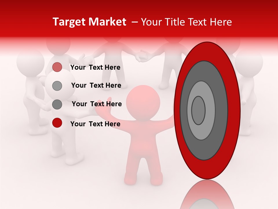 Figure Partner Handshake PowerPoint Template