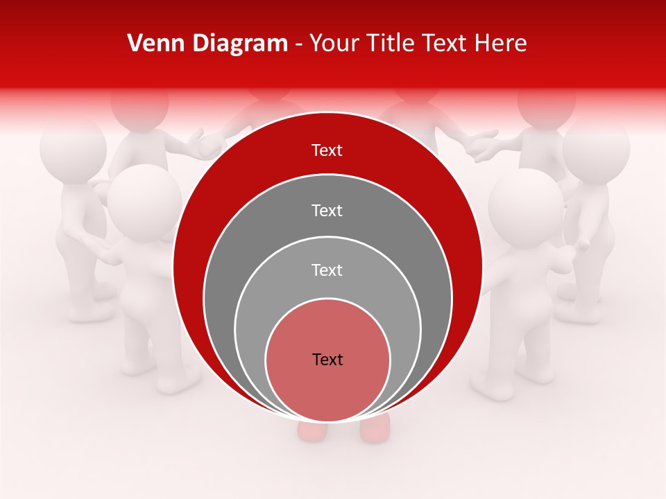 Figure Partner Handshake PowerPoint Template