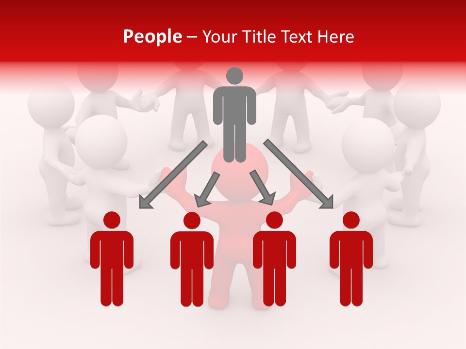 Figure Partner Handshake PowerPoint Template