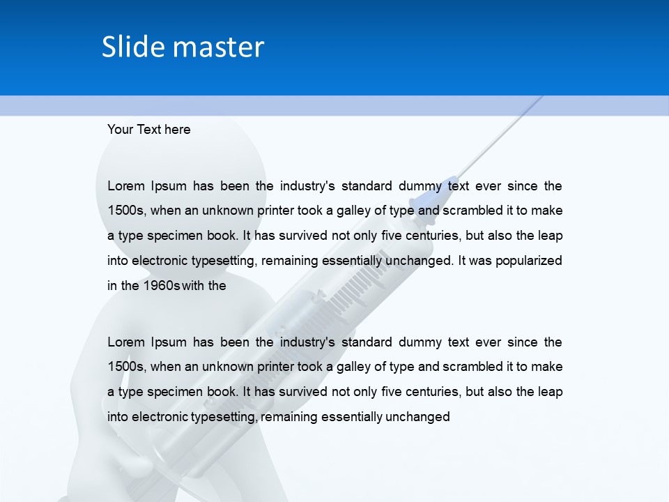 Addiction Drag Abstract PowerPoint Template