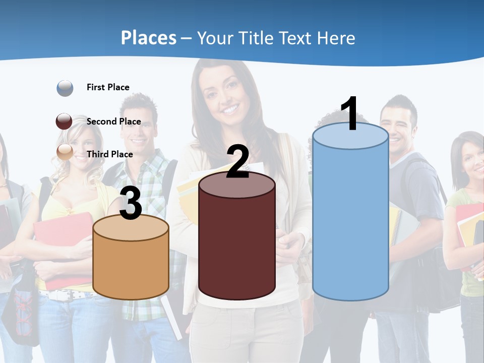 Educated People Boy PowerPoint Template