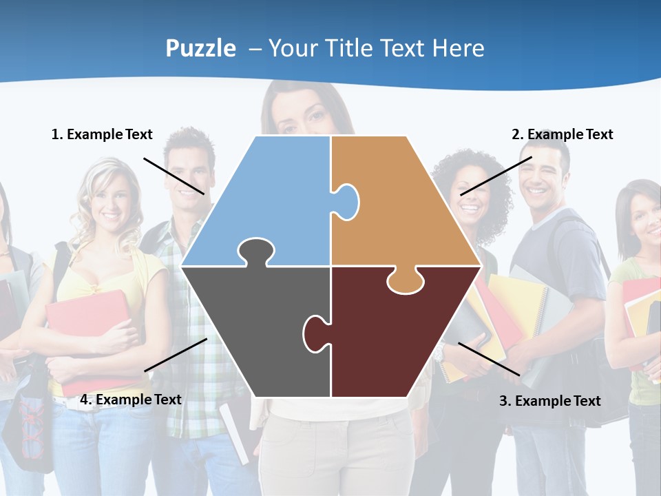 Educated People Boy PowerPoint Template