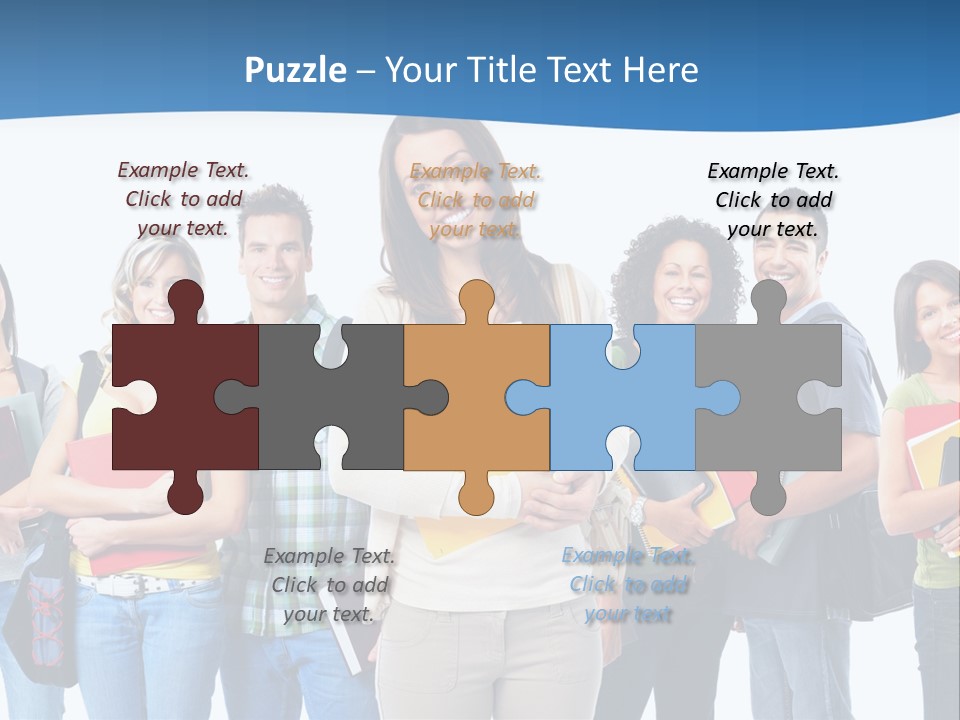 Educated People Boy PowerPoint Template