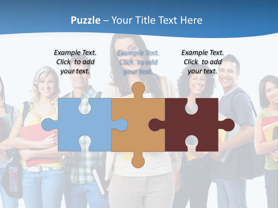 Educated People Boy PowerPoint Template