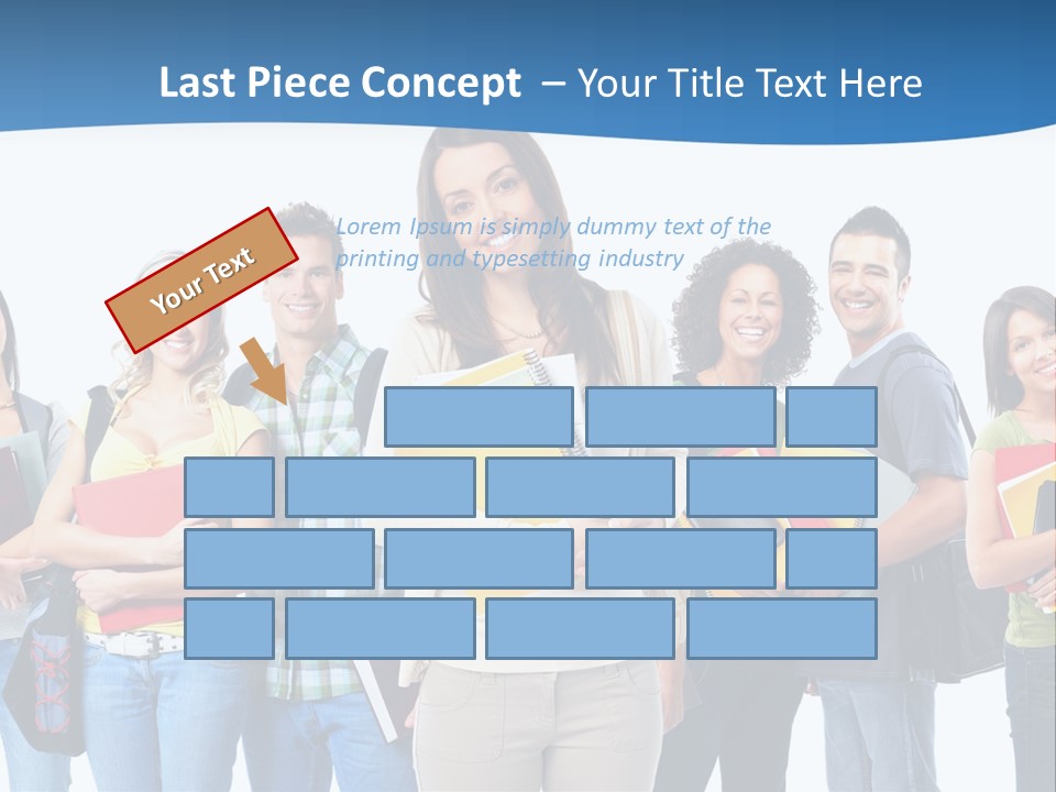 Educated People Boy PowerPoint Template