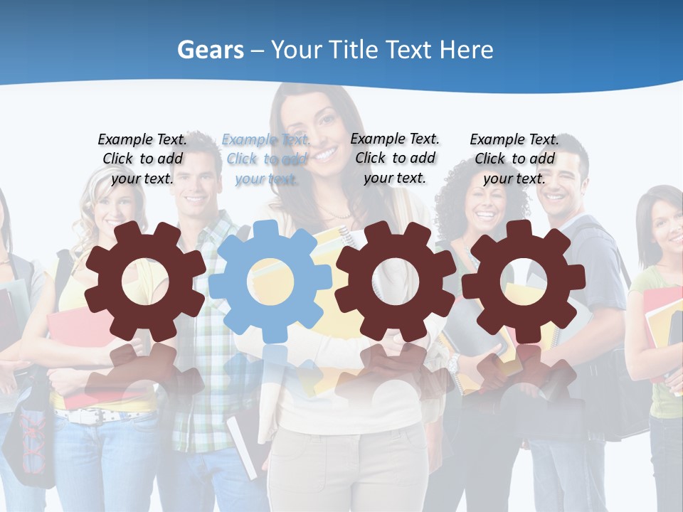 Educated People Boy PowerPoint Template