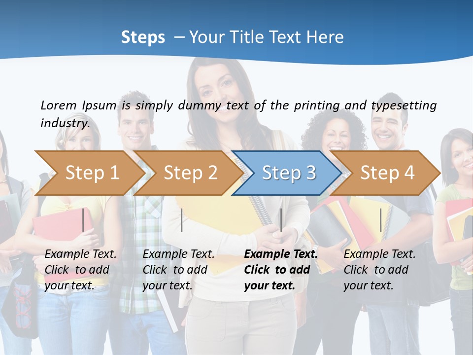 Educated People Boy PowerPoint Template