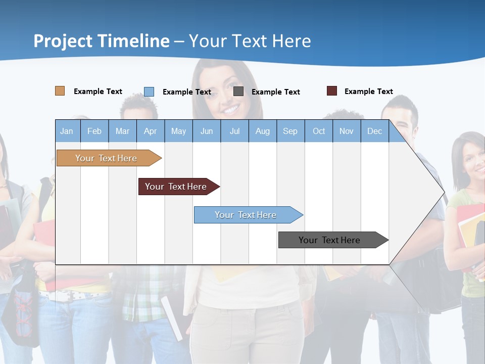 Educated People Boy PowerPoint Template