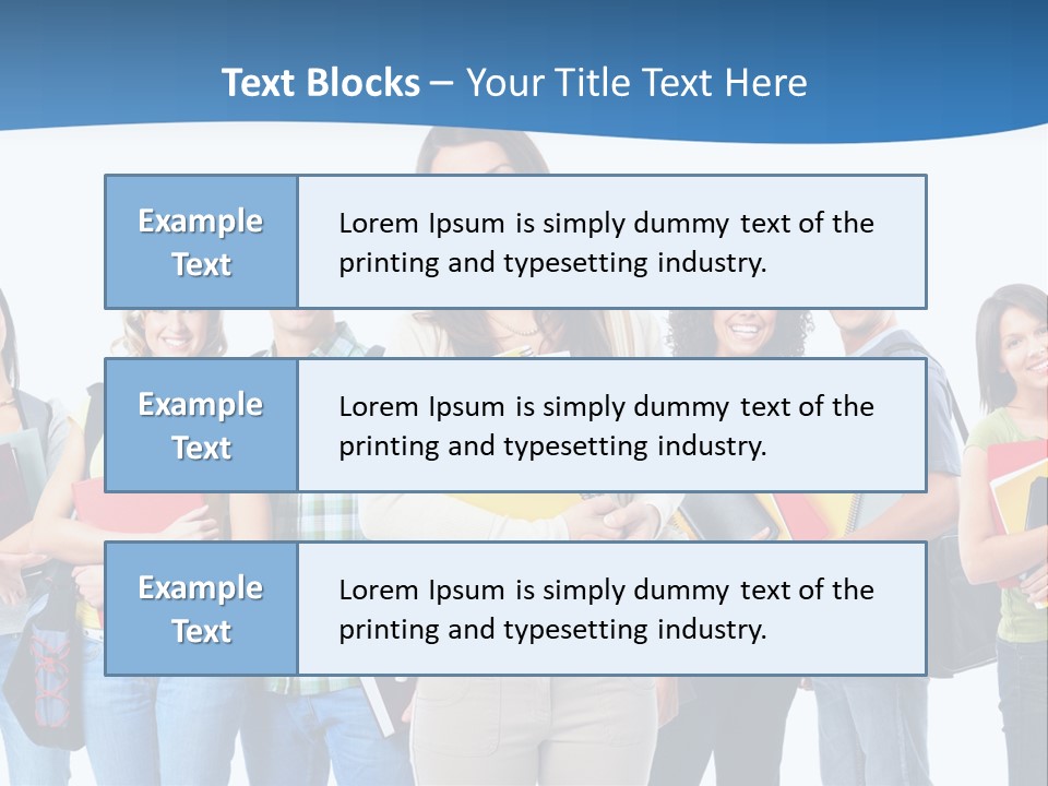 Educated People Boy PowerPoint Template