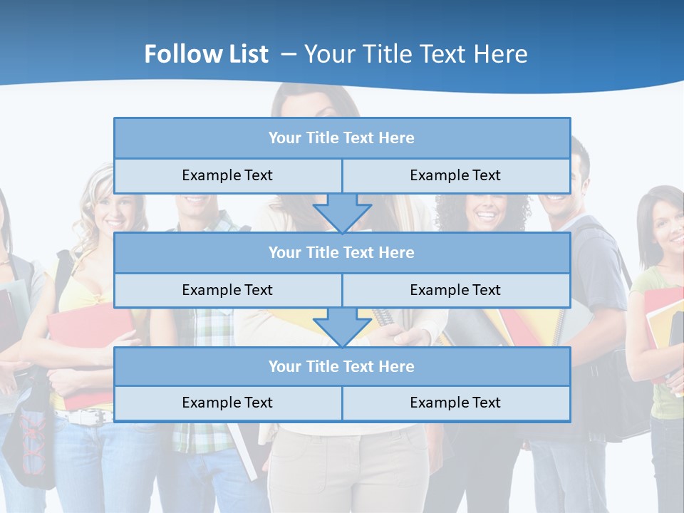 Educated People Boy PowerPoint Template