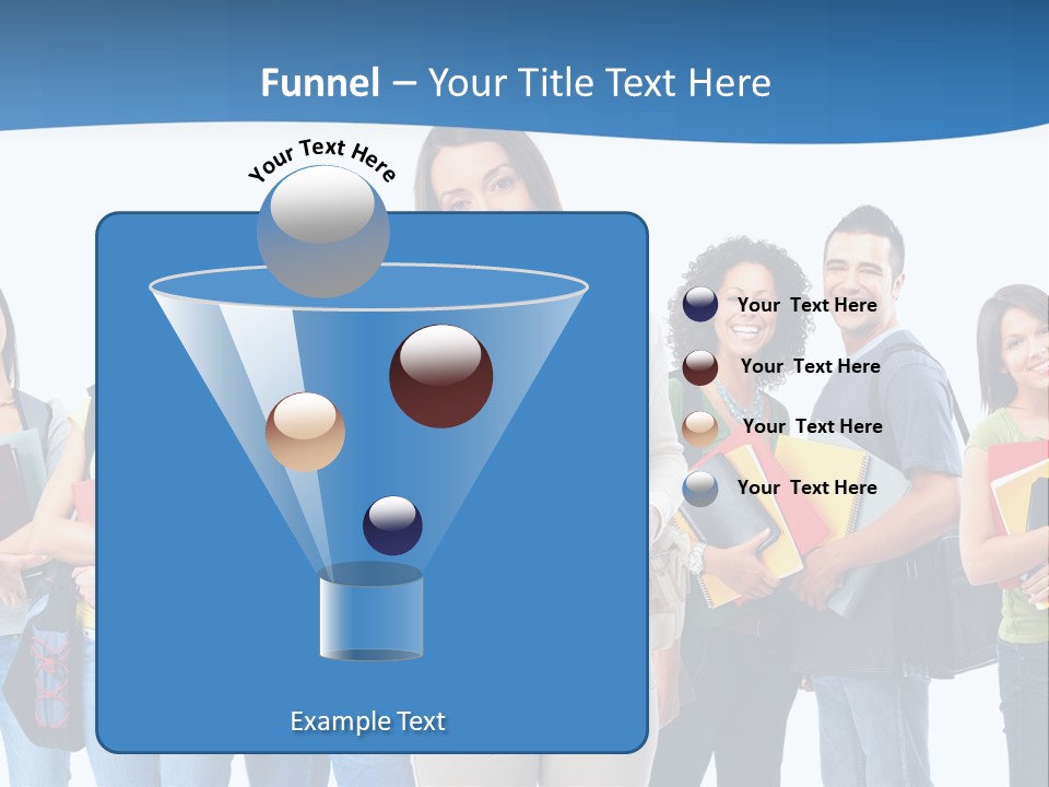 Educated People Boy PowerPoint Template