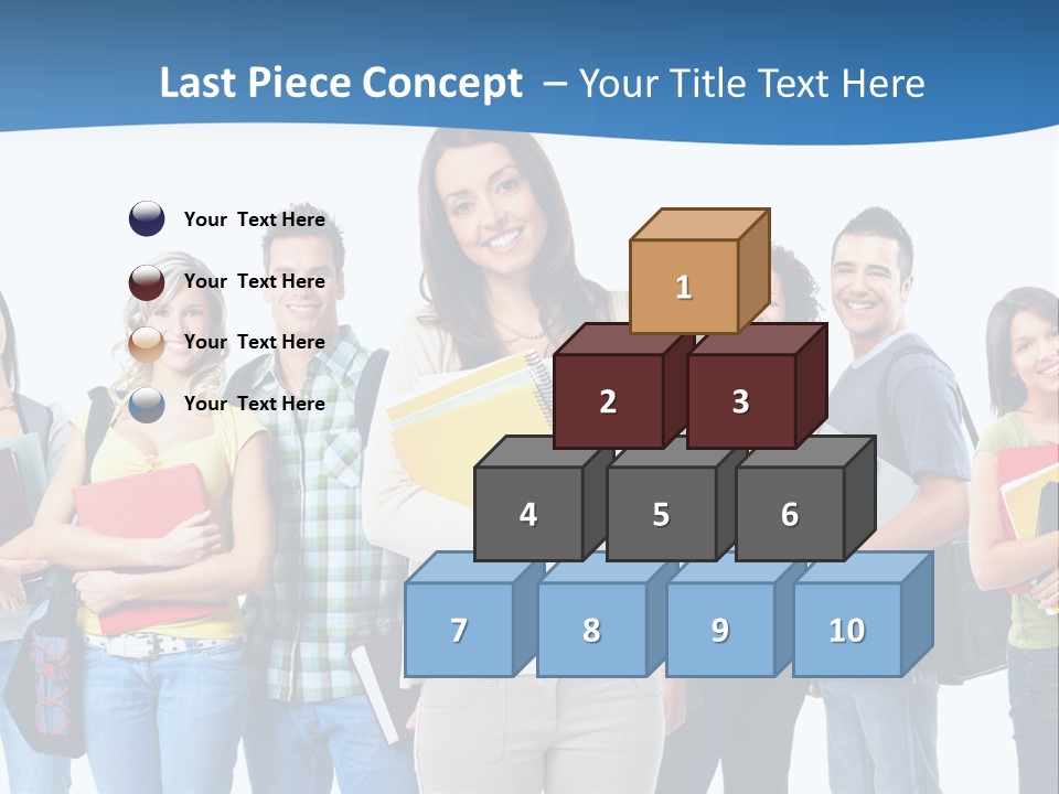 Educated People Boy PowerPoint Template