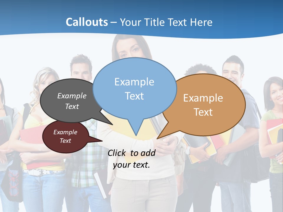 Educated People Boy PowerPoint Template