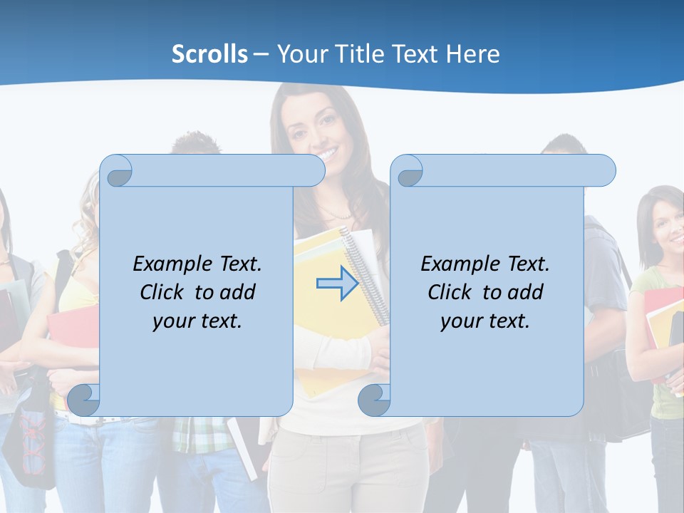 Educated People Boy PowerPoint Template