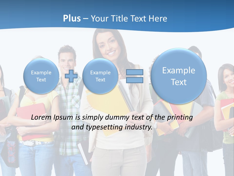 Educated People Boy PowerPoint Template