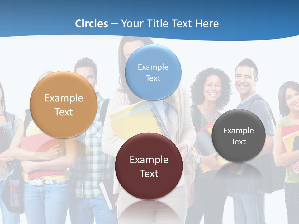 Educated People Boy PowerPoint Template