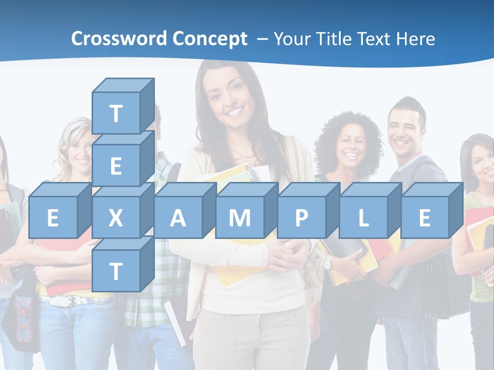 Educated People Boy PowerPoint Template