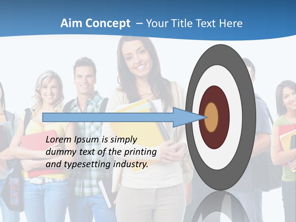 Educated People Boy PowerPoint Template