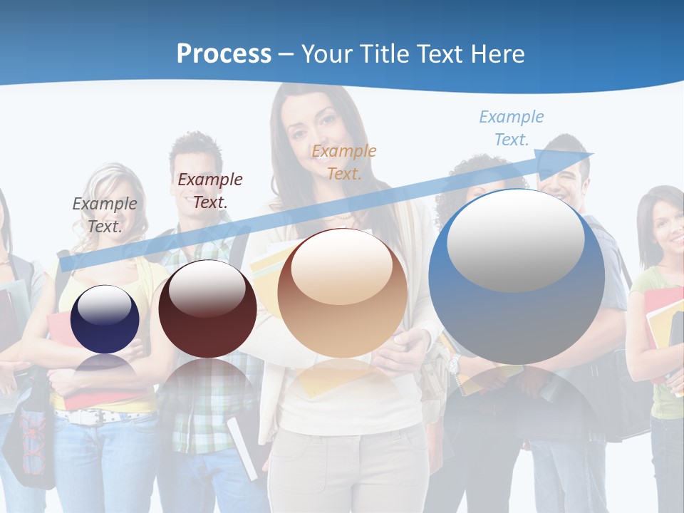 Educated People Boy PowerPoint Template