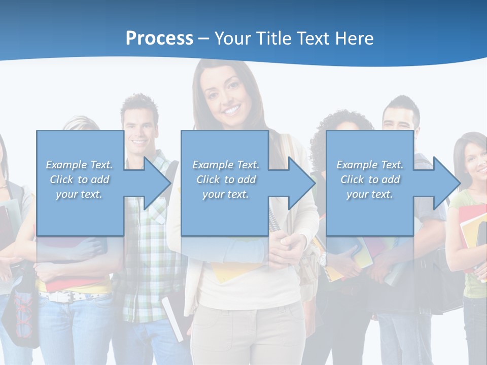 Educated People Boy PowerPoint Template