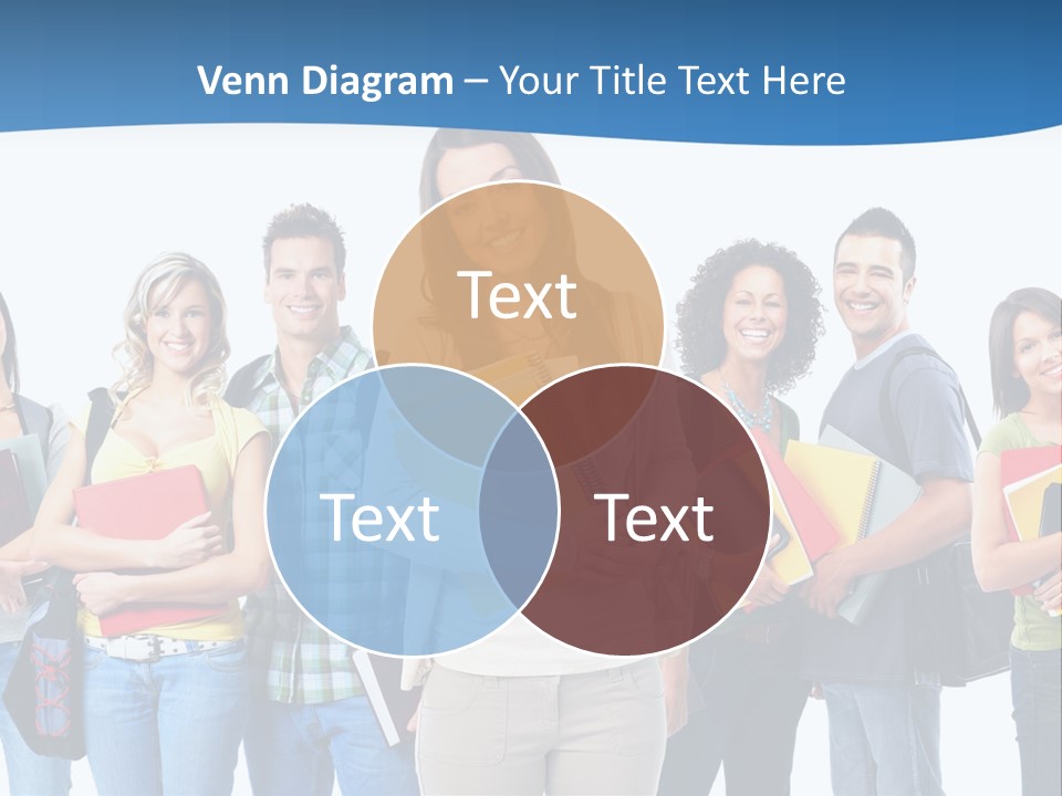 Educated People Boy PowerPoint Template