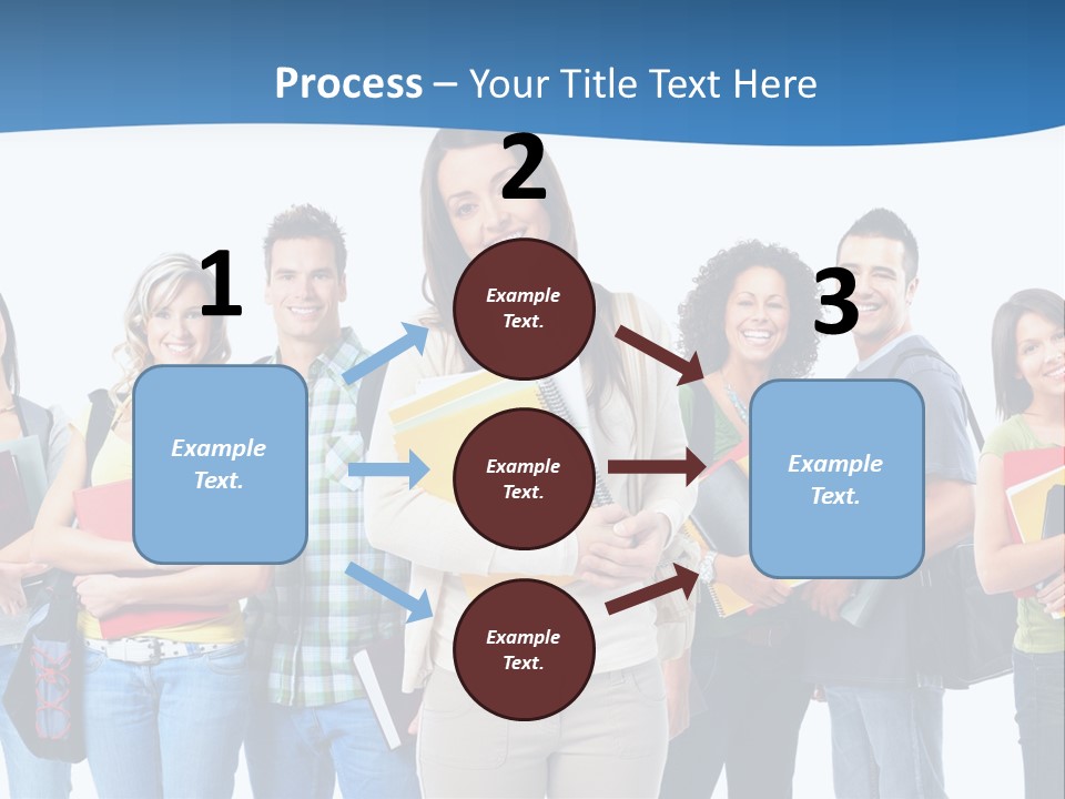 Educated People Boy PowerPoint Template