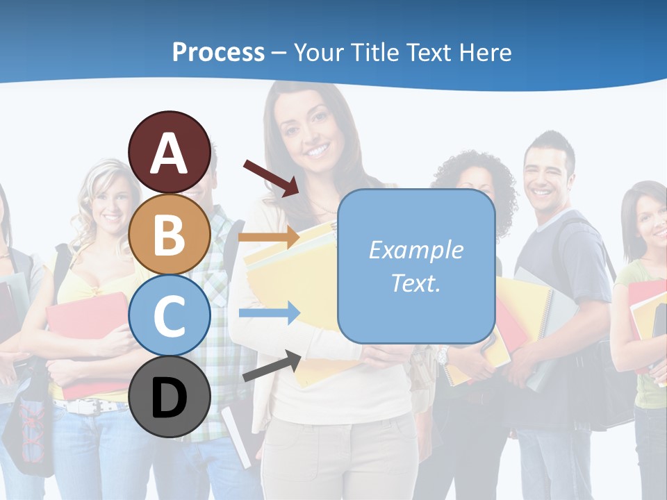 Educated People Boy PowerPoint Template