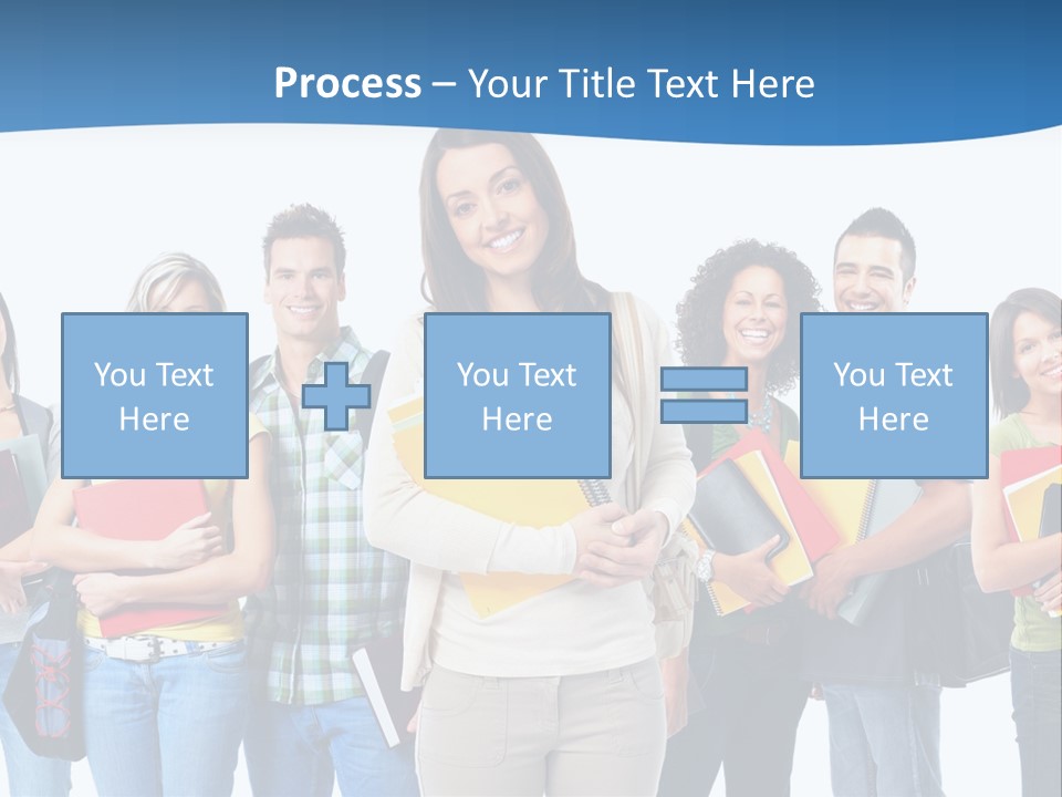 Educated People Boy PowerPoint Template