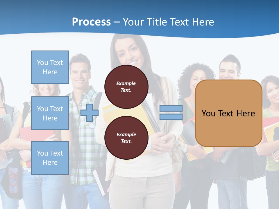 Educated People Boy PowerPoint Template