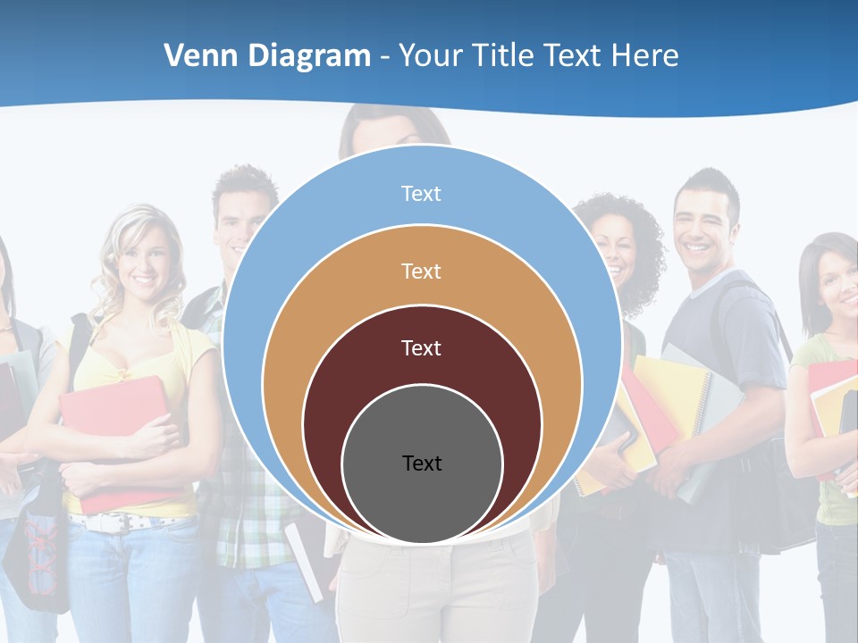 Educated People Boy PowerPoint Template