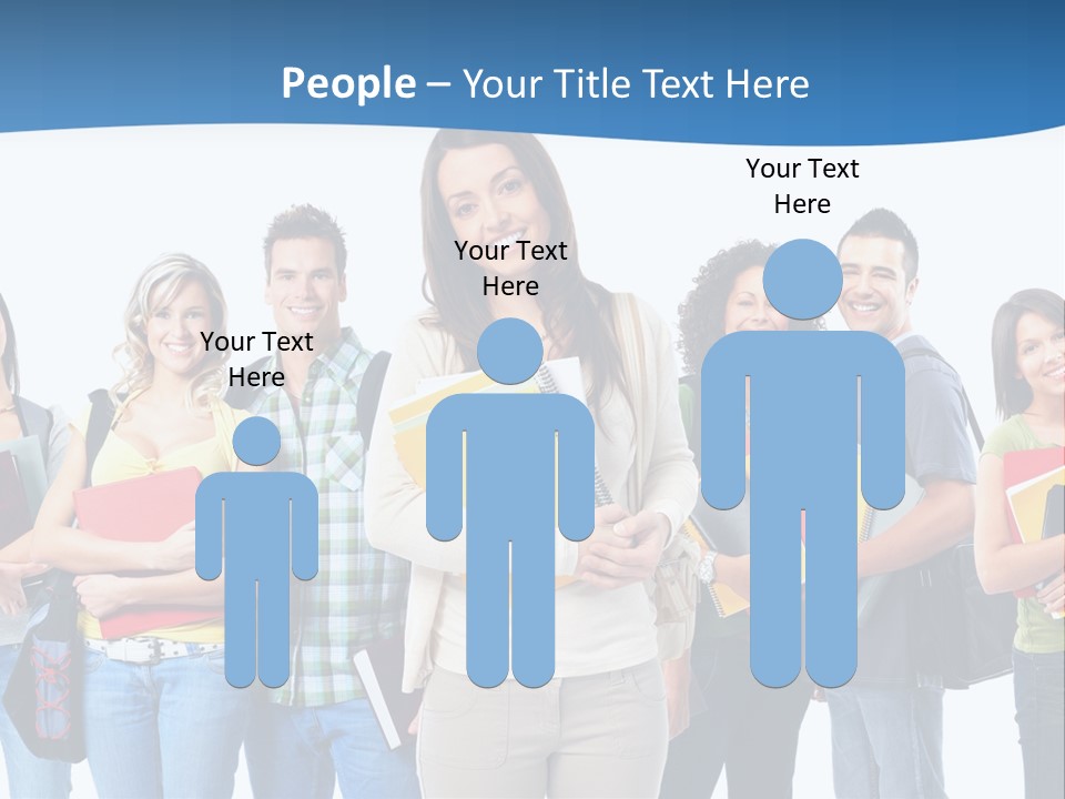 Educated People Boy PowerPoint Template