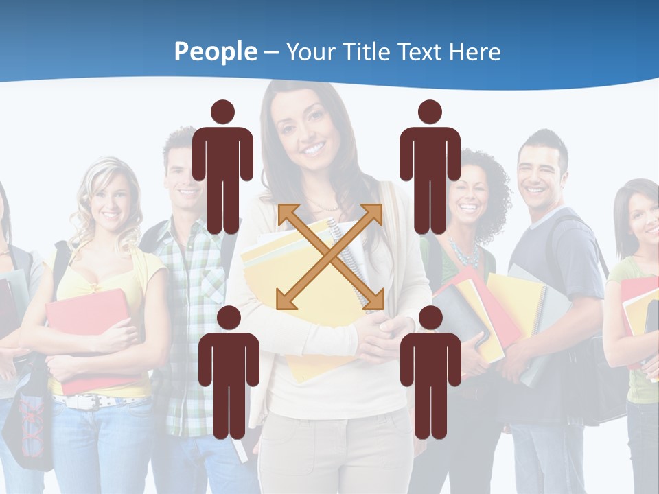 Educated People Boy PowerPoint Template