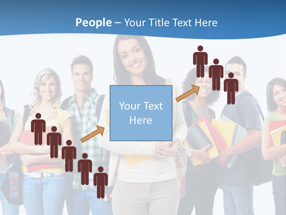 Educated People Boy PowerPoint Template