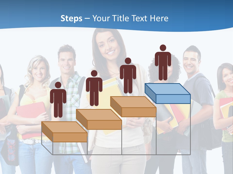 Educated People Boy PowerPoint Template