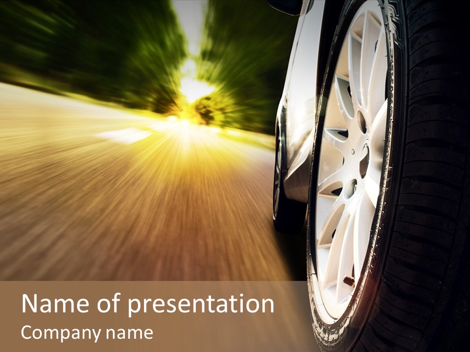 Speed Fast Surpass PowerPoint Template