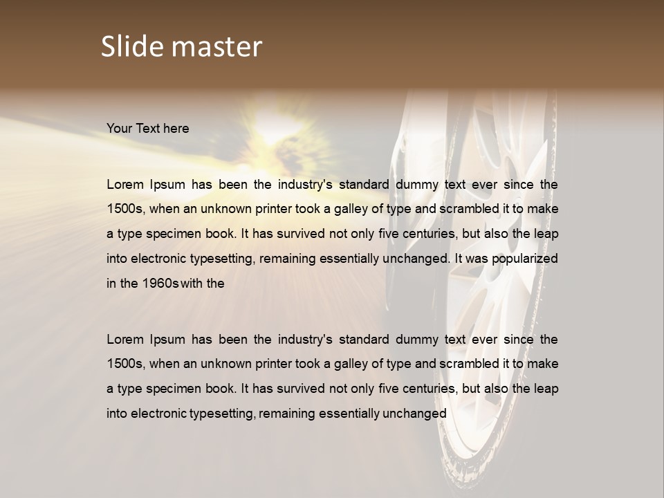 Speed Fast Surpass PowerPoint Template